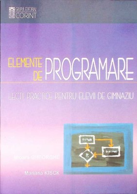 ELEMENTE DE PROGRAMARE. LECTII PRACTICE PENTRU ELEVII DE GIMNAZIU-MIOARA GHEORGHE, MARIANA KISCK-275105 foto