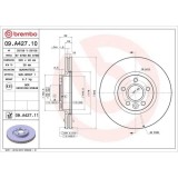 Set disc frana Ford Galaxy 2 (Wa6) 05.06-06.15, Galaxy Mk 2 Van (Wa6) 05.06-06.15, Mondeo 4 (Ba7) 03.07-01.15, Mondeo 4 Saloon (Ba7) 03.07-01.15, Mon, BREMBO