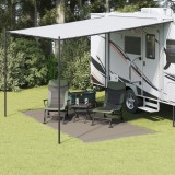 VidaXL Covoare pentru Cort Gri deschis 200 x 400 cm Polietilenă