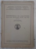 INSEMNARILE DE CALATORIE ALE LUI NICOLAE SUTU, 1839-1847 - VICTOR SLAVESCU