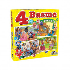 Puzzle 4 Basme Mari 12, 24, 42, 56 foto