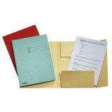 Dosar plic Esselte carton 3 clape rosu