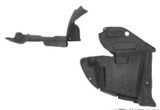 Carenaj roata Subaru Impreza (Gc/Gf), 01.1997-12.2000, partea Dreapta, Fata, 59110FA140, 7210FP1T polietilena, doar modelul TURBO
