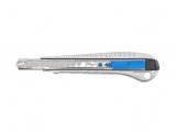 Cuțit universal pentru carton și țesături 9mm, m&acirc;ner din aluminiu