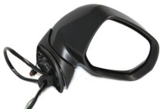 Oglinda exterioara Citroen C4 Picasso (Ua/Ud) 10.2006-06.2013, partea stanga View Max crom convex carcasa neagra reglare electrica cu incalzire, 7pini