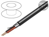 Cablu ecranat Al-PET PVC crom 300V 305m