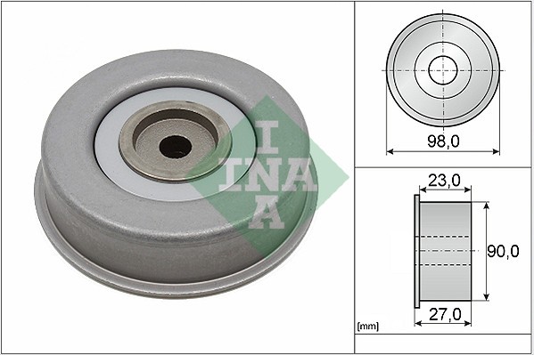 INA 532 0381 20 Rola ghidare/conducere, curea transmisie