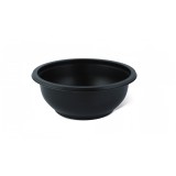 Boluri supa termosudabile negre, 500 ml, set 50 buc