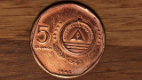 Capul / Cape / Cabo Verde - moneda comemorativa exotica - 5 escudos 1994 -Uligan, Africa