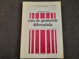 STERE IANUS CURS DE GEOMETRIE DIFERENTIALA AUTOGRAF CURBE ,HIPERSUPRAFETE SI VA