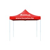 Leziter Foisor pliabil de gradina 2,9x2,9x3 m Mobalis Homvera