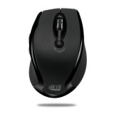 Adesso Wireless Ergonomic Optical Mouse, any surface sensor, 1600 DPI, Mini USB