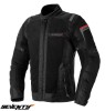Geaca (jacheta) barbati pentru scuter - motocicleta Touring Seventy vara model SD-JT56 culoare: negru Negru 4XL
