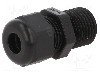 Presetupa poliamida, M16, IP68, HSK-K, HUMMEL - 1.209.1601.30