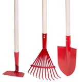 Set unelte gradina Strend Pro Herrison 9357G MINI, coada lemn 900 mm