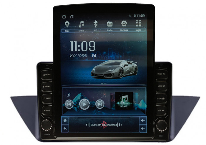 Navigatie BMW X1 E84 AUTONAV Android GPS Dedicata, Model XPERT Memorie 64GB Stocare, 4GB DDR3 RAM, Display Vertical Stil Tesla 10&quot; Full-Touch, WiFi, 2