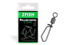 ZFISH Rolling swivel &amp;amp;amp; T Snap 10 / 27 kg foto
