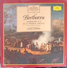 Disc vinil, LP. Symphonie NR. 5 En Ut Mineur, Opus 67-Beethoven, Orchestre Symphonique De Boston, Rafa&amp;euml;l K-242450 foto