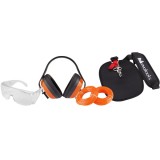 Evotools 681114 - Kit motocoasa ochelari casti fire de taiere ham