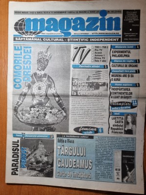 magazin 11 noiembrie 1999-art johnny depp,cher,andre agassu,denis rodman foto