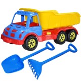 Cumpara ieftin Camion 60 cm, cu lopata + grebla &ndash; ROBENTOYS