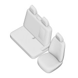 Cumpara ieftin SET HUSE SCAUN UMBRELLA PENTRU VW T6 (2+1) TRANSPORTER VAN 2016-