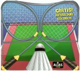 Badminton. Abtibilduri colorate - Crime Scene Press