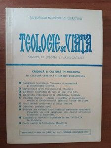 Teologie si viata. Mitropolia Moldovei si Bucovinei Anul IV LXX foto