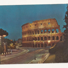 IT2-Carte Postala-ITALIA - Roma di Notte ,circulata 1974