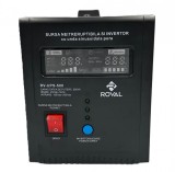 Sursa UPS Neintreruptibila 500 VA (300 W) si Invertor cu Unda Sinusoidala Pura Roval