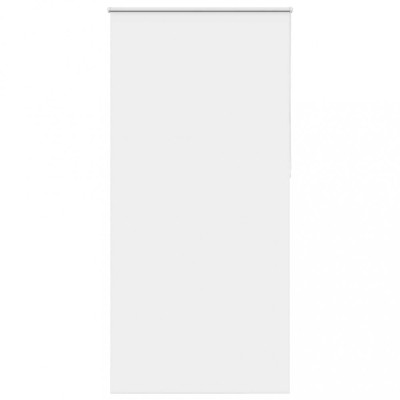 Jaluzea cu role opace alb 100x210 cm lățime material 95,7 cm foto