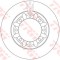 Disc frana RENAULT MASTER II platou / sasiu (ED/HD/UD) (1998 - 2010) TRW DF6335S