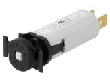 &Icirc;ntrerupător de Supracurent 240VAC 48VDC 10A SPST MCB