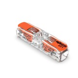 Conector Wago 221-2411 pentru 2 fire, set 60 bucăți