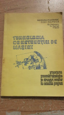 Tehnologia constructiei de masini foto