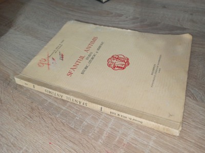 Sfantul Antimis. Studiu Istoric, Liturgic Si Simbolic - Nica M. Tuta, 1943 foto
