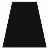 Covor de spalat modern LINDO negru, anti-alunecare, shaggy, 120x170 cm
