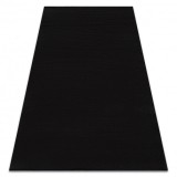 Covor de spalat modern LINDO negru, anti-alunecare, shaggy, 240x330 cm