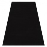 Covor de spalat modern LINDO negru, anti-alunecare, shaggy, 180x270 cm