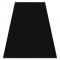 Covor de spalat modern LINDO negru, anti-alunecare, shaggy, 80x150 cm