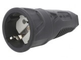 Conector Alimentare AC Mamă 250V 16A Pe Cablu