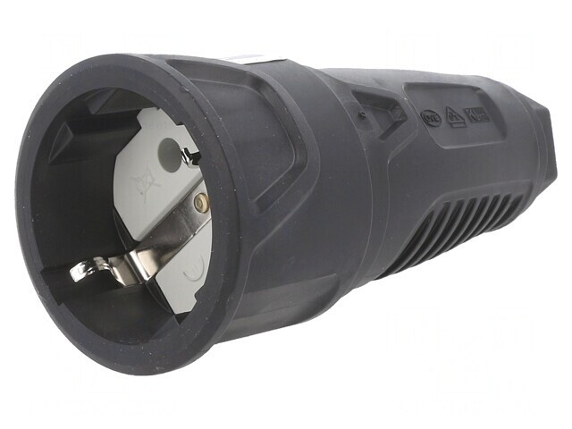 Conector Alimentare AC Mamă 250V 16A Pe Cablu