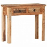 Cumpara ieftin Masa consola 90,5x30x75cm lemn masiv de acacia si lemn reciclat