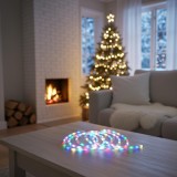 Hoff Instalatie brad Craciun Smart cu 100 LED-uri RGB