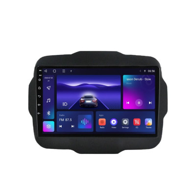 Navigatie dedicata cu Android Jeep Renegade dupa 2014, 3GB RAM, Radio GPS Dual foto