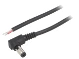 Cablu Alimentare DC 5,5/2,1 Negru 1,5m