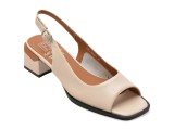 Sandale FLAVIA PASSINI nude, H5952, din piele naturala