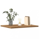 Gossi Placi Biblioteca 4 buc Stejar Artizanal 40x30x1.5cm Lemn Rafturi Polite