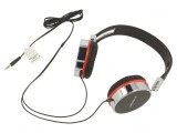 Căști Over-Ear Jack 3,5mm Negru-Argintiu 1,5m 32&Omega;