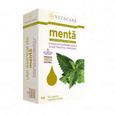 Ulei esential de Menta - Capsule pentru Digestie și Confort Intestinal